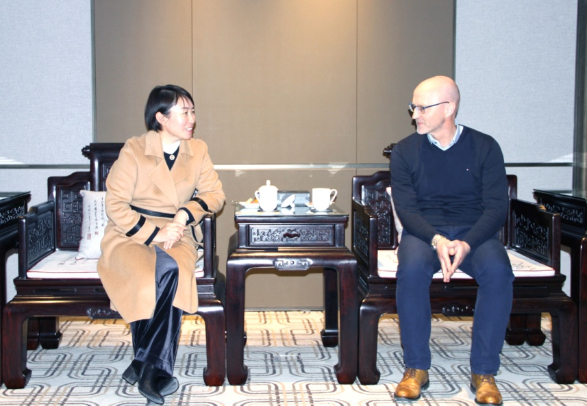 市委常委、臨朐縣委書記劉艷芳會見德國曼胡默爾集團(tuán)客人